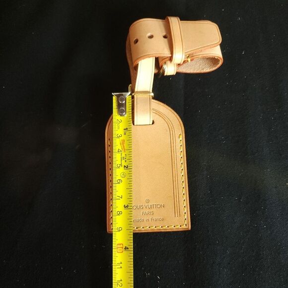 Authentic Louis Vuitton Luggage Tag & Poignant - NEW - Picture 14 of 16